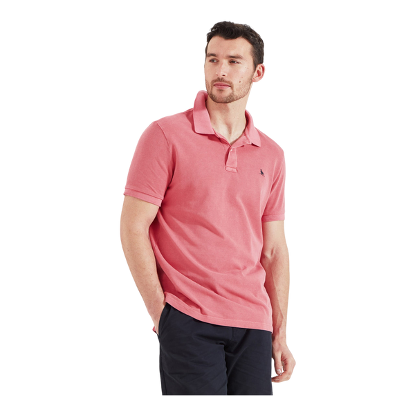 Schoffel St Ives Garment Dyed Short Sleeve Polo Shirt
