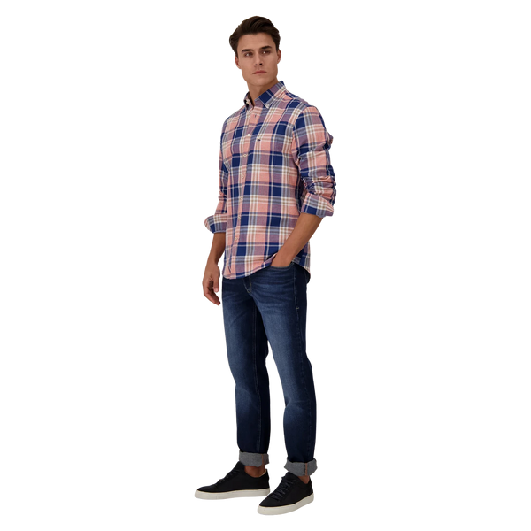 Fynch-Hatton Long Sleeve Double Faced Shirt
