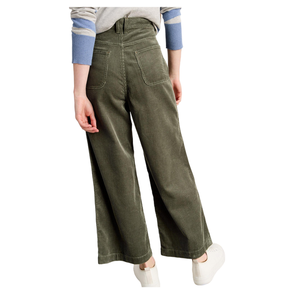 White Stuff Tia Cord Wide Leg Crop Jeans