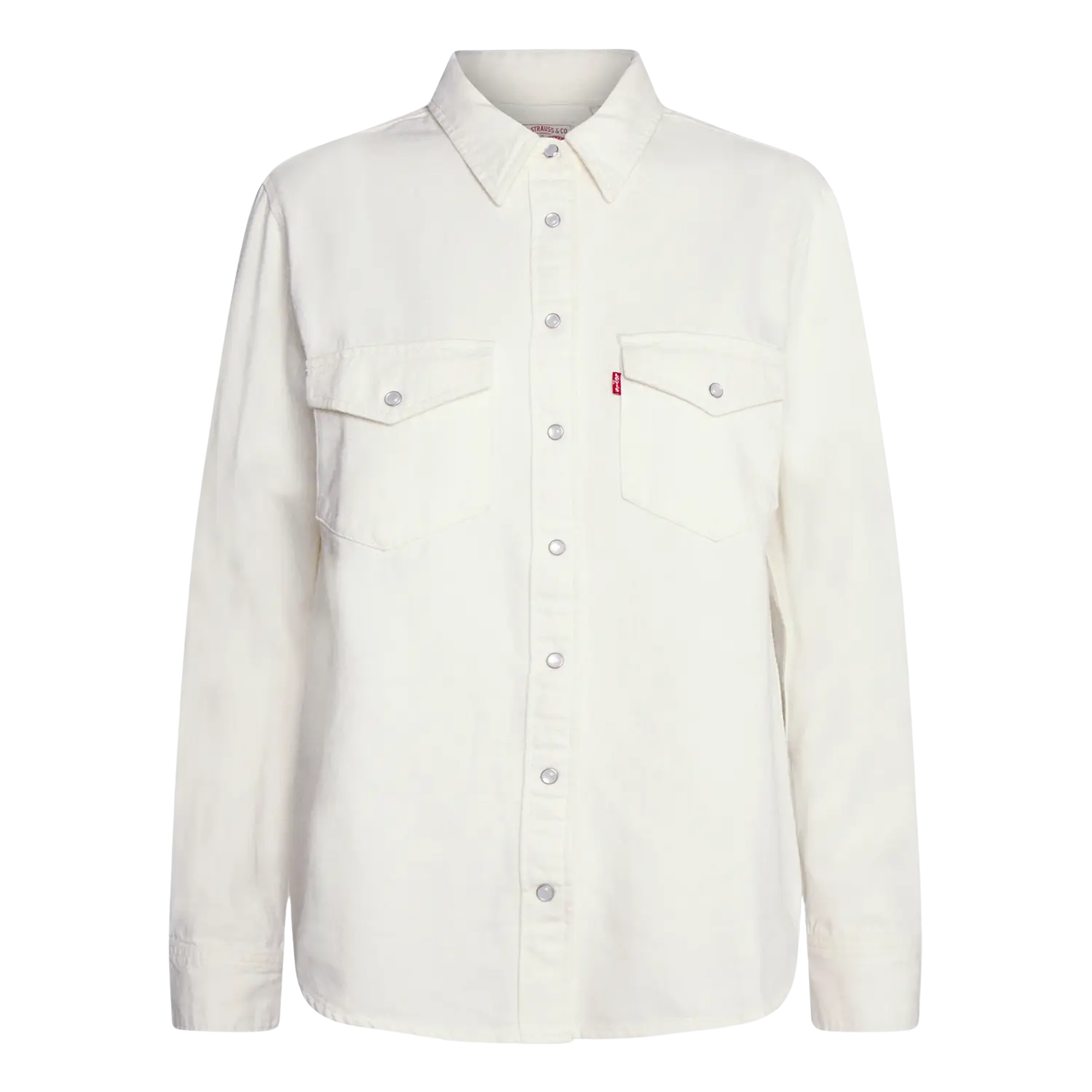 Levi's white top denim shirt