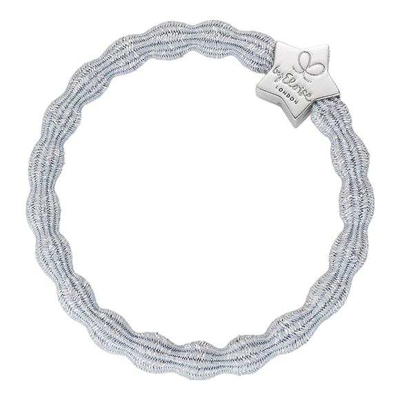 byEloise Metallic Silver Hair Band