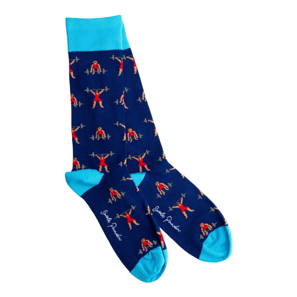 Swole Panda Patterned Bamboo Socks