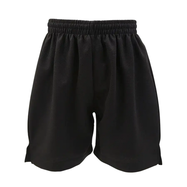 Sports Short - Heavyweight Polyester - Black
