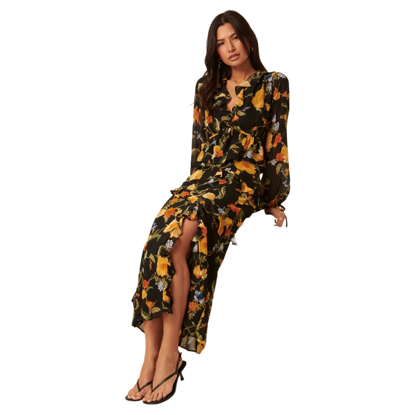 Nobody's Child Kamala Floral Ruffle Top