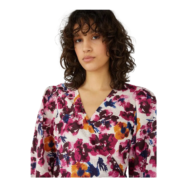 Object Annie Wrap Floral Dress