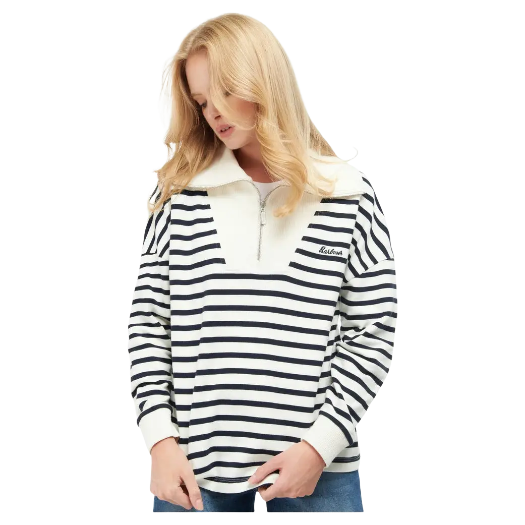 Barbour Kendra Striped Sweatshirt for Women