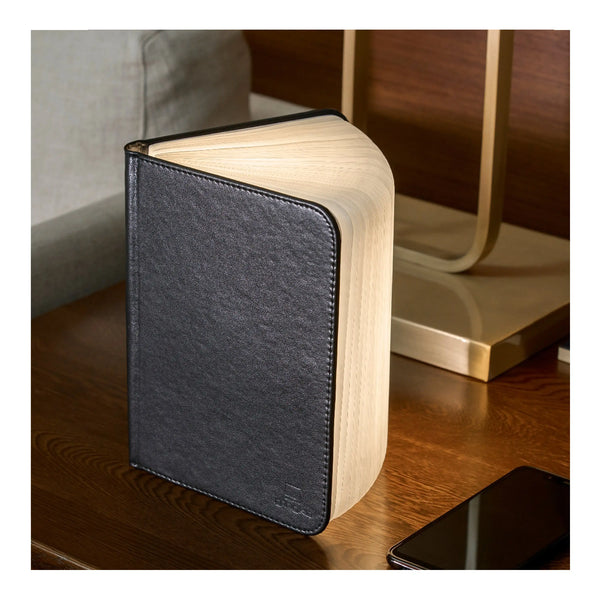 Gingko Large Leather Book Light