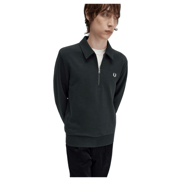 Fred Perry 1/4 Zip Collar Sweatshirt
