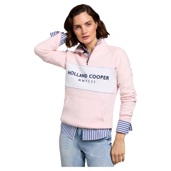 Holland Cooper Sporting Heritage Zip Henley