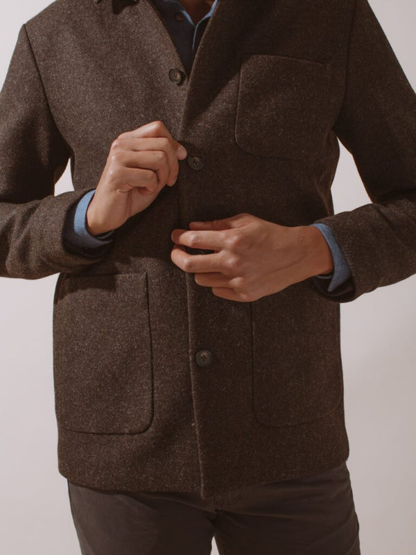 William David Premium Wool Shacket