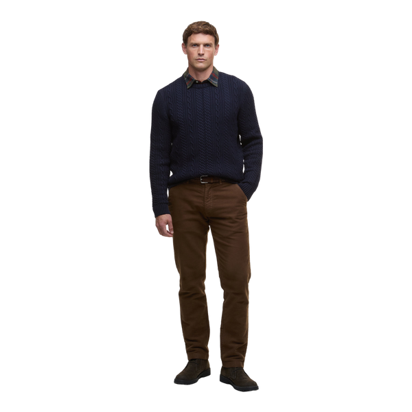Barbour Lowfen Cable Crew Jumper