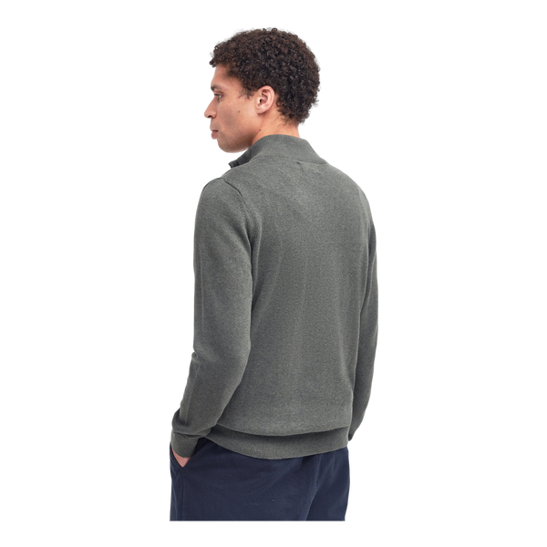 Barbour Cotton Half Zip Knitted Jumper