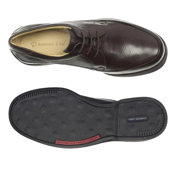 Anatomic New Recife Leather Shoes for Men in Brown