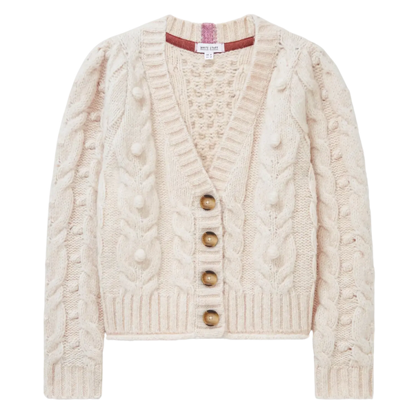 White Stuff Cable Cardi for Women