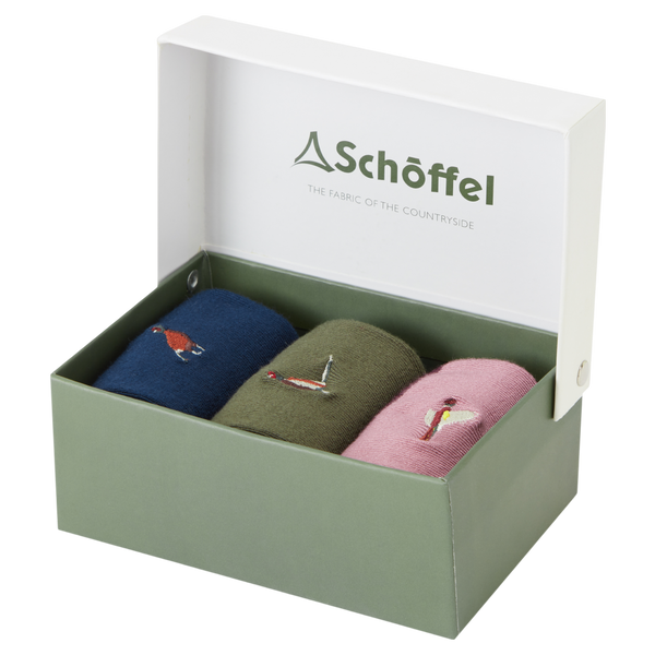 Schoffel Women's Bamboo Socks - Box Of 3