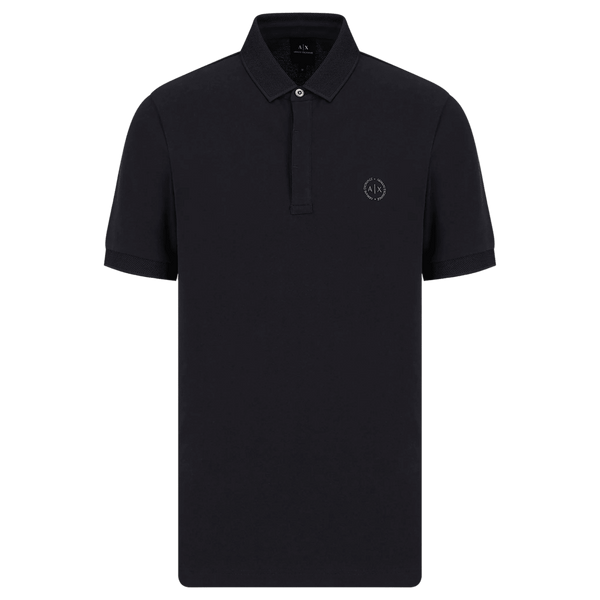 Armani Exchange Texture Collar Polo