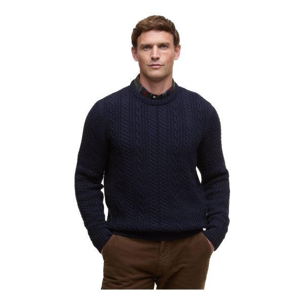 Barbour Lowfen Cable Crew Jumper