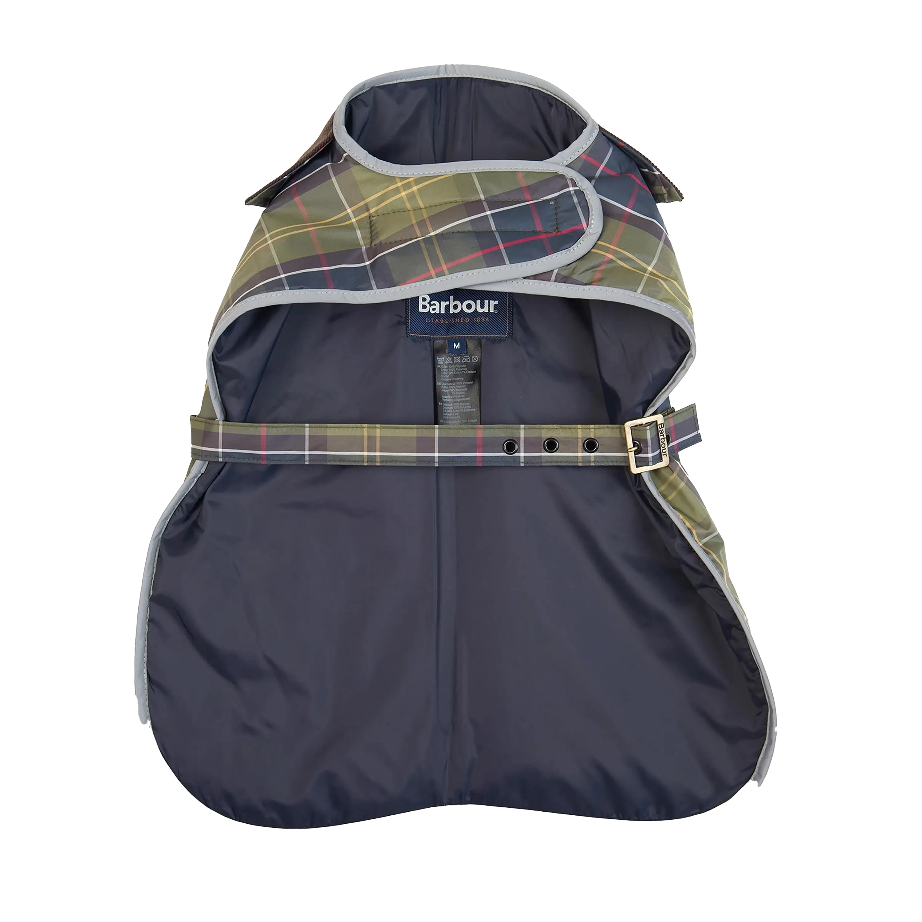 Barbour Wetherham Tartan Dog Coat Coes