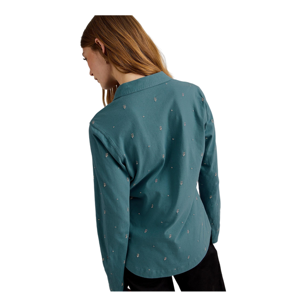 White Stuff Annie Embroided Jersey Shirt