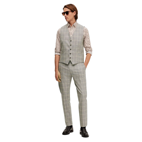 Selected Slim Fit Neil Checked Trousers