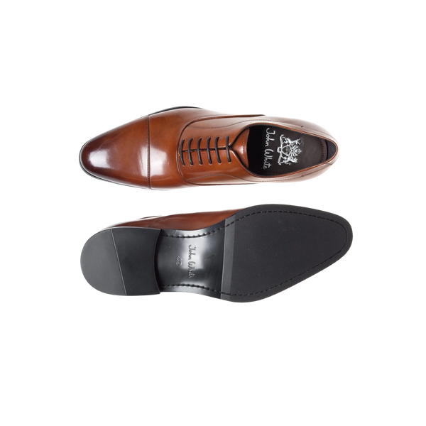 John White Guildhall Capped Oxford Shoes for Men