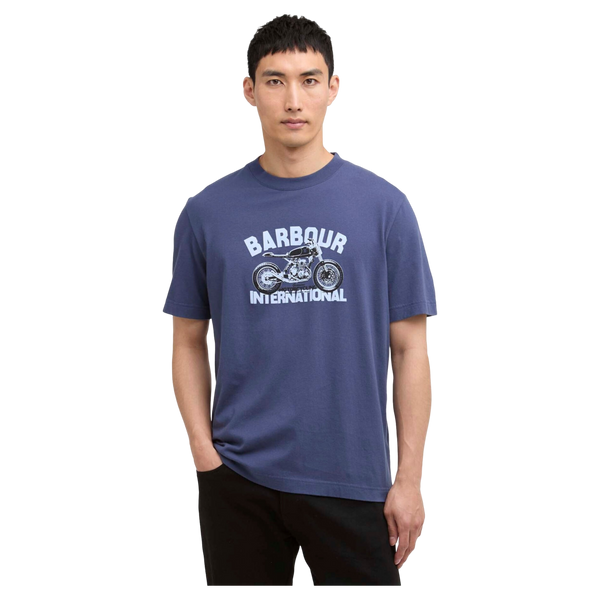 Barbour International Shifter Graphic Print T-shirt
