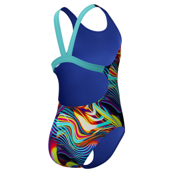 Speedo Girls Digital Allover Leaderback