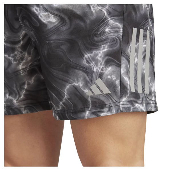 Adidas Own The Run All Over Print Shorts