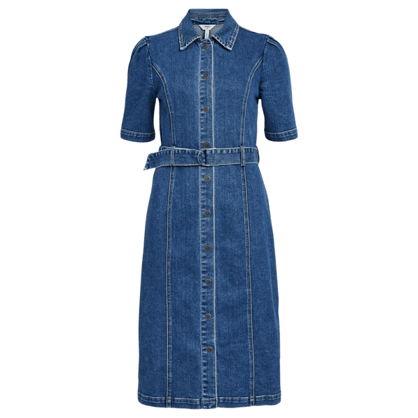 Object Carol Denim Midi Dress
