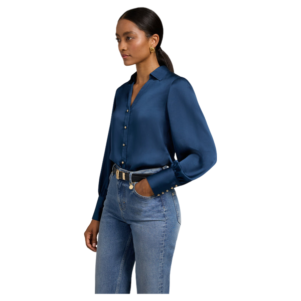 Holland Cooper Annie V-neck Shirt