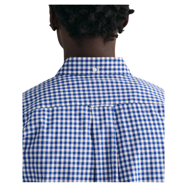 GANT Long Sleeve Poplin Gingham Shirt for Men