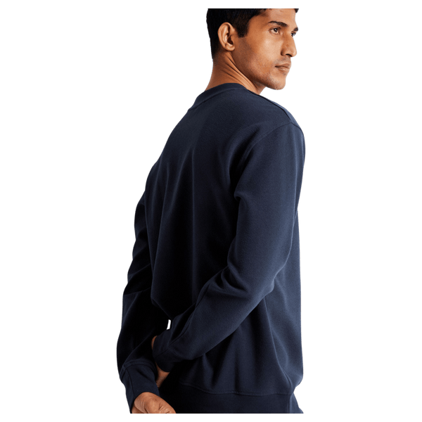 Selected Adam Textured Crew Neck Sweatshirt for Men