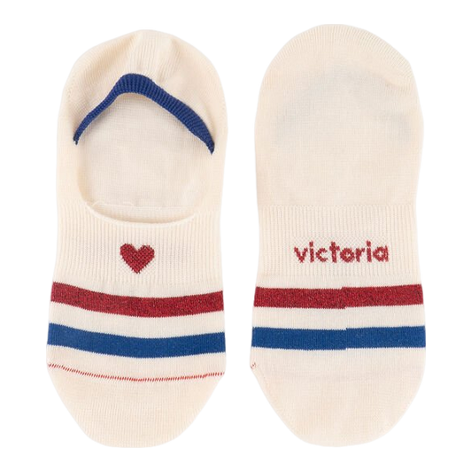 Victoria Calcetin Invisible Corazon Heart Socks
