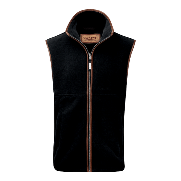 Schoffel Oakham Fleece Gilet in Gunmetal