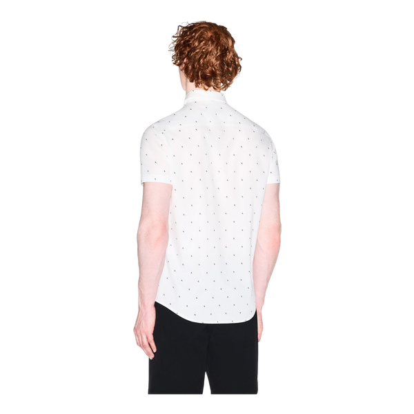Armani Exchange All Over Print Short Sleeve Shirt