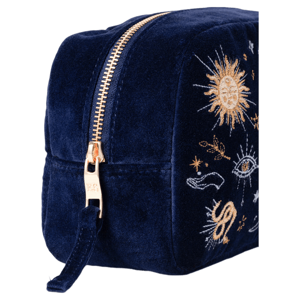 Elizabeth Scarlett Boho Mysticism Velvet Makeup Bag