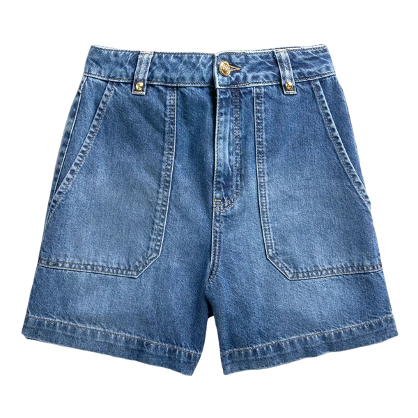 Holland Cooper Utility Denim Shorts