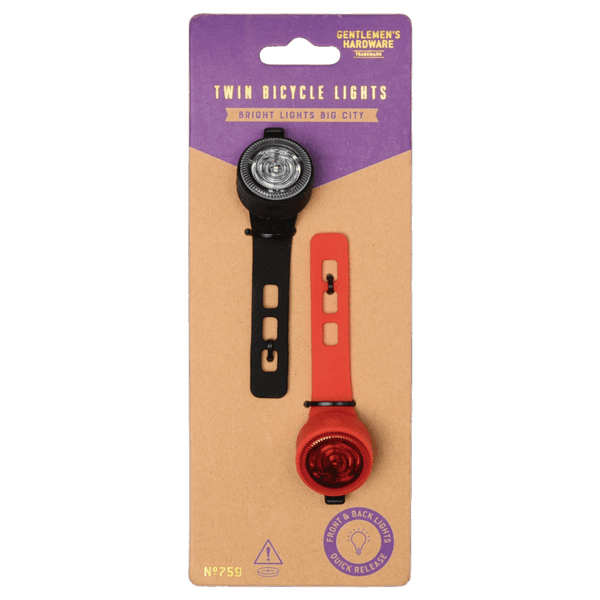 Gentlemen's Hardware Mini Twin Bicycle Lights