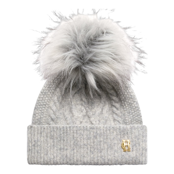 Holland Cooper Sloane Cable Bobble Hat