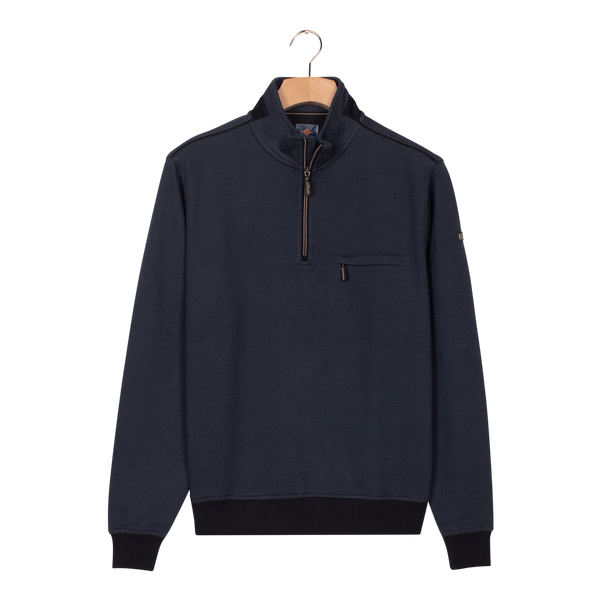Baileys Textured Quarter Zip Sweatshirt
