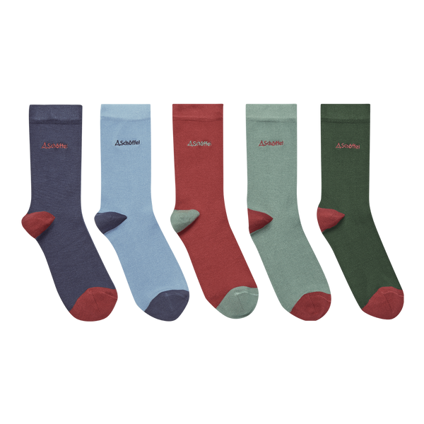 Schoffel Women's Bamboo Socks - Box Of 5