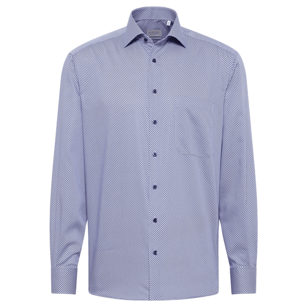 Eterna Long Sleeve Print Shirt for Men