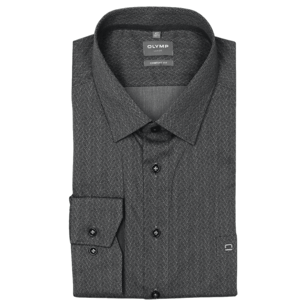Olymp Patterned Long Sleeve Shirt