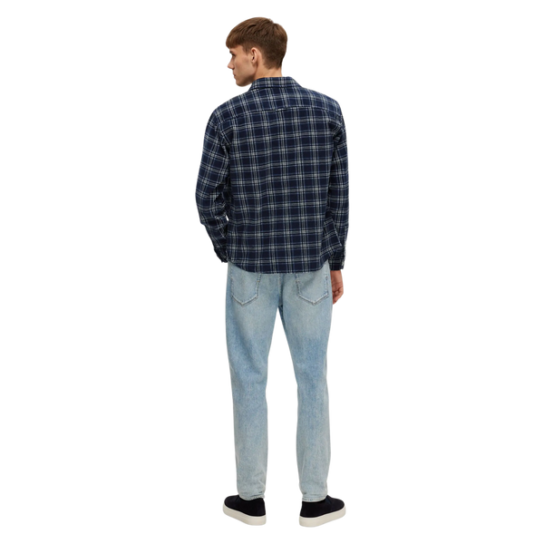 Selected Finn Long Sleeve Cord Overshirt