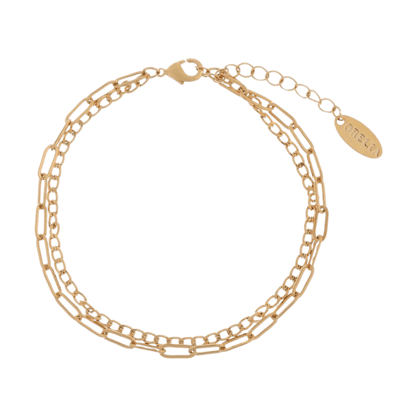 Orelia Jewellery Chain 2 Row Bracelet Pack for Women