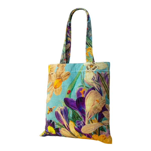 Powder Cotton Velvet Tote