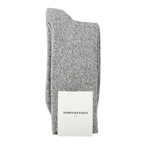 Democratique Ultralight Super Melange Rib Sock