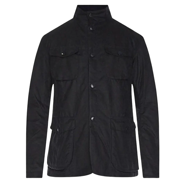 Barbour Ogston Wax Jacket for Men in Navy