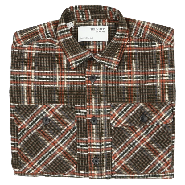 Selected Loosekasper Long Sleeve Overshirt