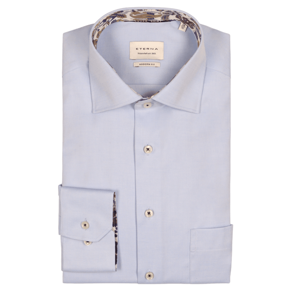 Eterna Formal Shirt With Trim